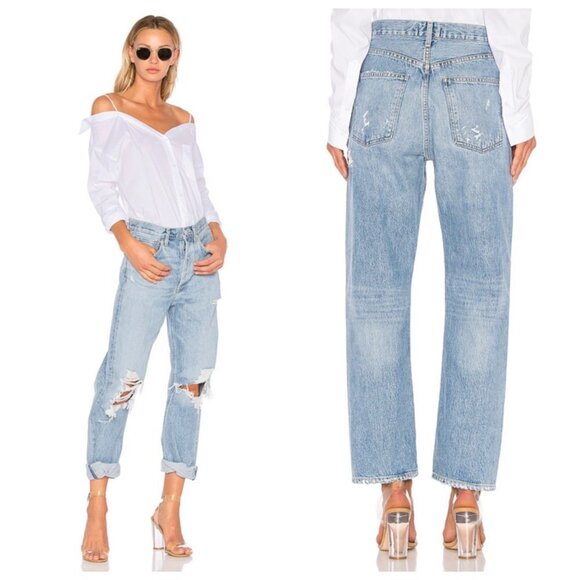 💕AGOLDE💕 '90s Fit Loose Fit Jeans ~ Fall Out Blue 25 NWT - Picture 5 of 16